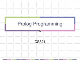 Prolog Programming