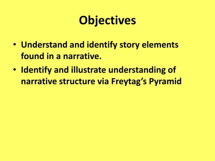 objectives