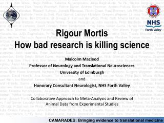 Rigour Mortis How bad research is killing science
