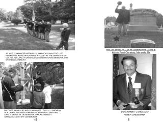 Bro. Art Smith, PCC at his Grandfathers Grave at Albany Rural Cemetery, Menands, NY