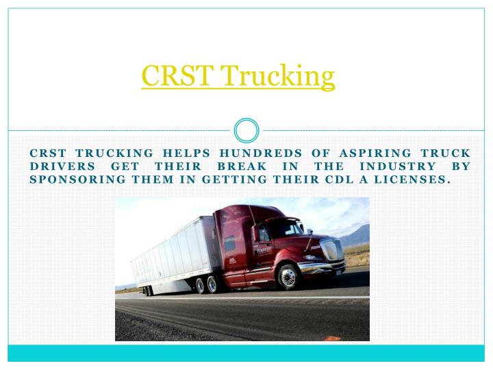 crst trucking