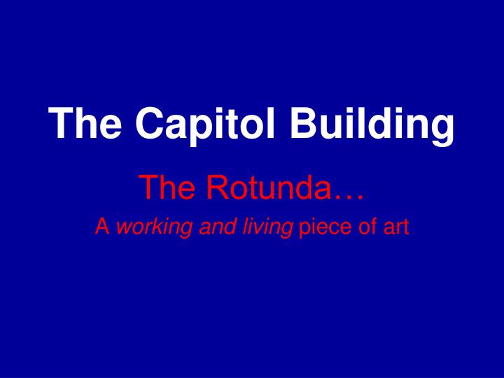 the capitol building
