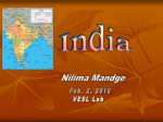 India - slide 1