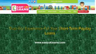 Short term payday loans