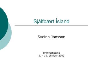sj lfb rt sland