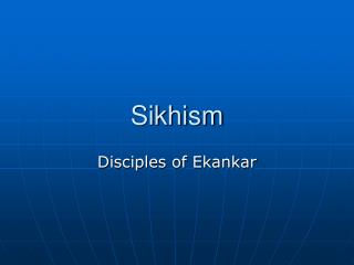 Sikhism