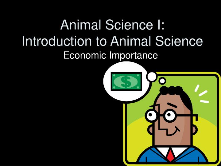 animal science i introduction to animal science