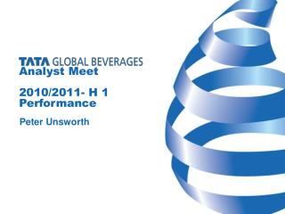 Analyst Meet 2010/2011- H 1 Performance