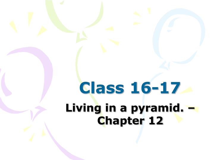 class 16 17