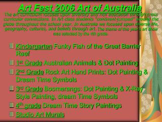 Art Fest 2006 Art of Australia
