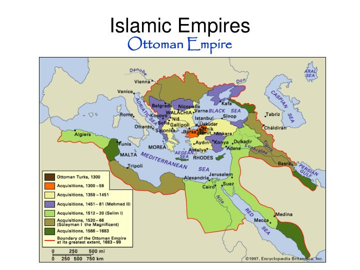 islamic empires ottoman empire