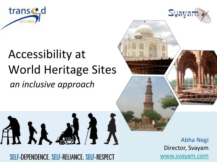 accessibility at world heritage sites