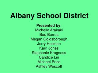 Albany School District