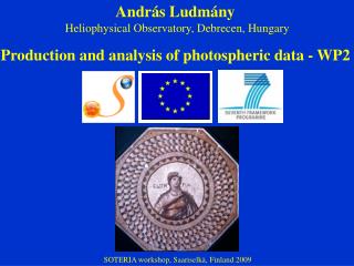 Production and analysis of photospheric data - WP2