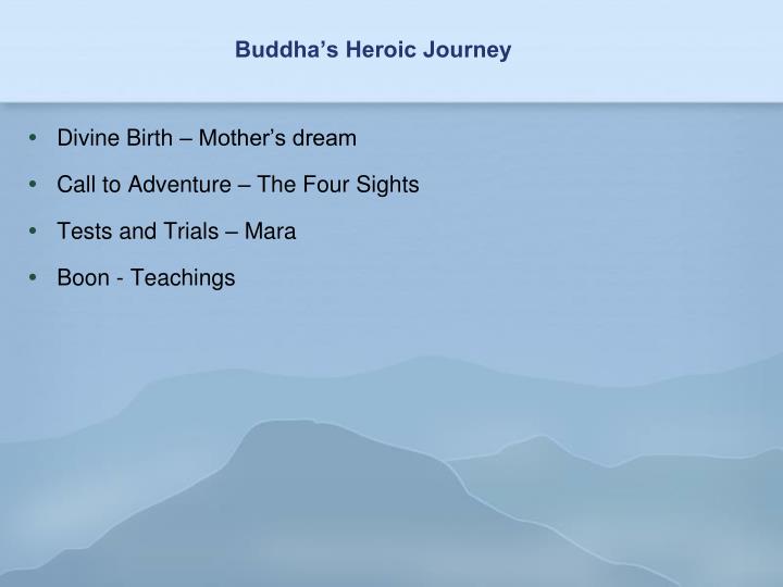 buddha s heroic journey