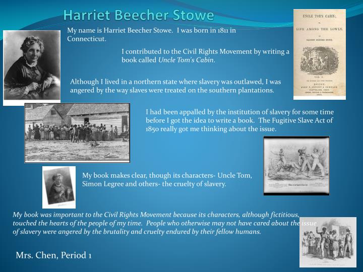 harriet beecher stowe