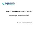 Balancing Environmental Precautions and Biotechnology: The Case of AquAdvantage Salmon - slide 1