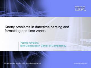 Knotty problems in date/time parsing and formatting and time zones
