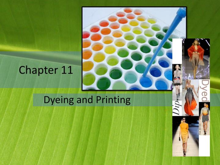 chapter 11 dyeing and printing