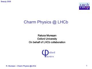 Charm Physics @ LHCb