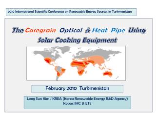 2010 International Scientific Conference on Renewable Energy Sources in Turkmenistan