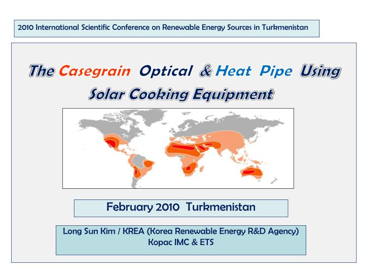 2010 international scientific conference on renewable energy sources in turkmenistan