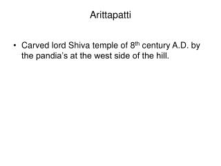 Arittapatti