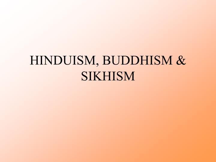 hinduism buddhism sikhism