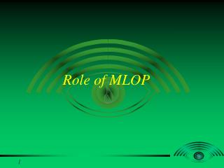 Role of MLOP