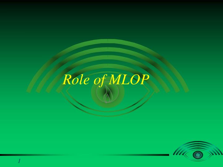 role of mlop