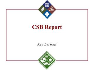 CSB Report