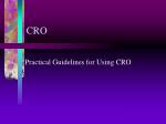 CRO - slide 1