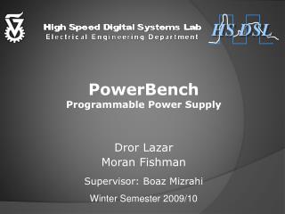 PowerBench Programmable Power Supply