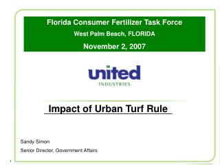 Impact of Urban Turf Rule