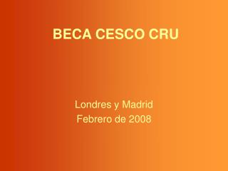 beca cesco cru