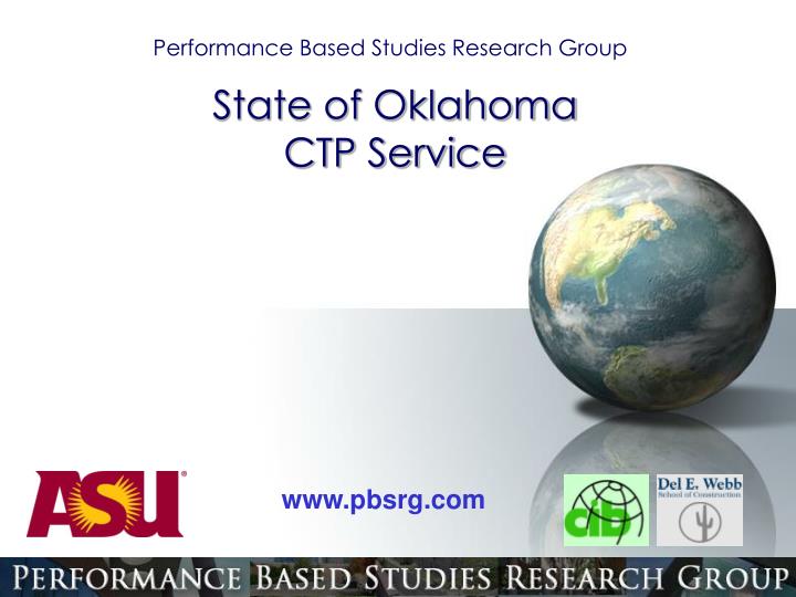 performance based studies research group