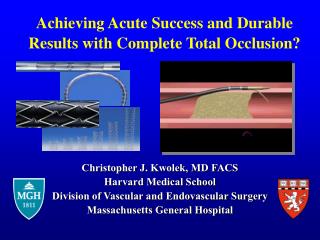 Achieving Acute Success and Durable Results with Complete Total Occlusion?