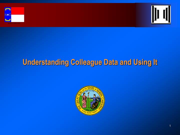 understanding colleague data and using it