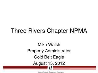 Three Rivers Chapter NPMA