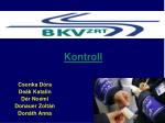 Kontroll - slide 1