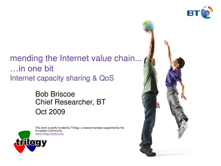mending the internet value chain in one bit internet capacity sharing qos