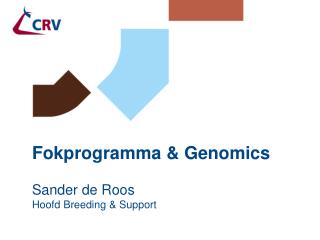fokprogramma genomics