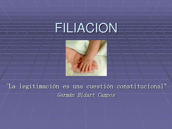 filiacion