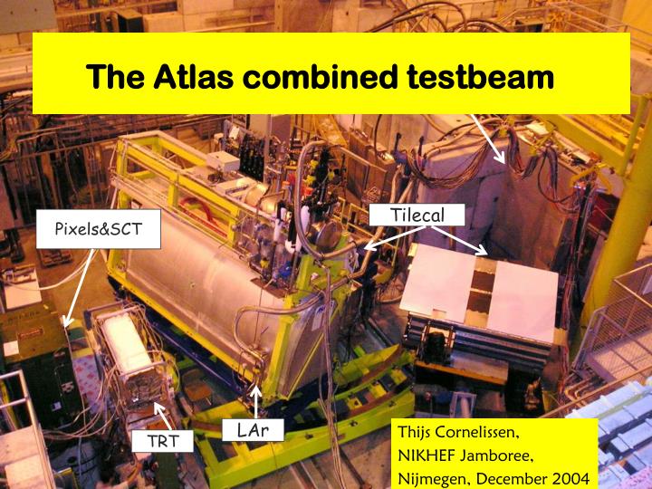 the atlas combined testbeam