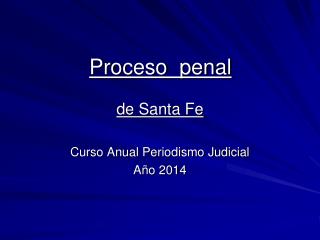 proceso penal