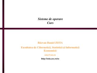 sisteme de operare curs