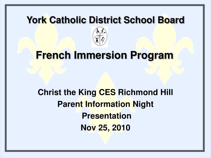 york catholic district school board