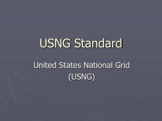 USNG Standard