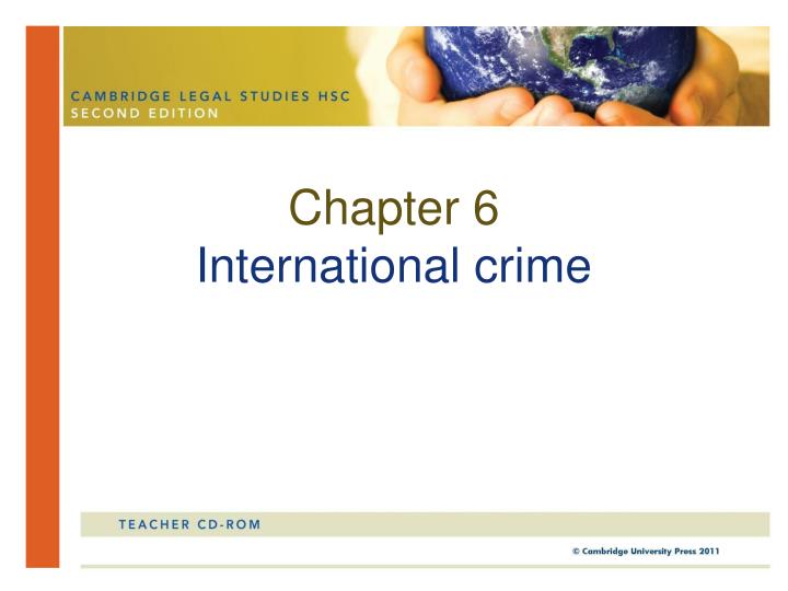 chapter 6 international crime
