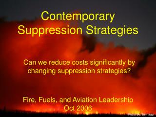 Fire, Fuels, and Aviation Leadership Oct 2006